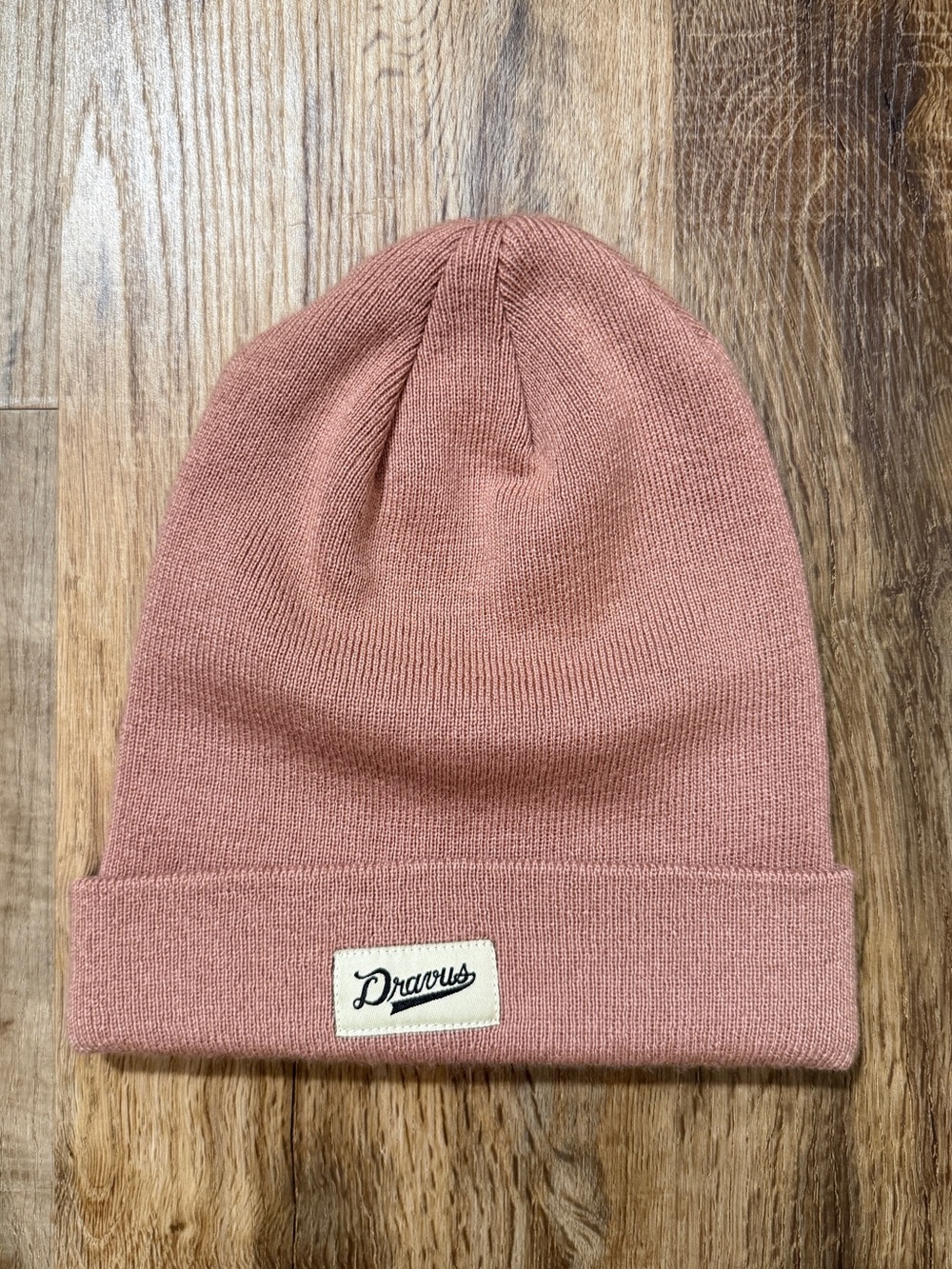 Dravus Dusty Pink Knit Cuffed Beanie One Size